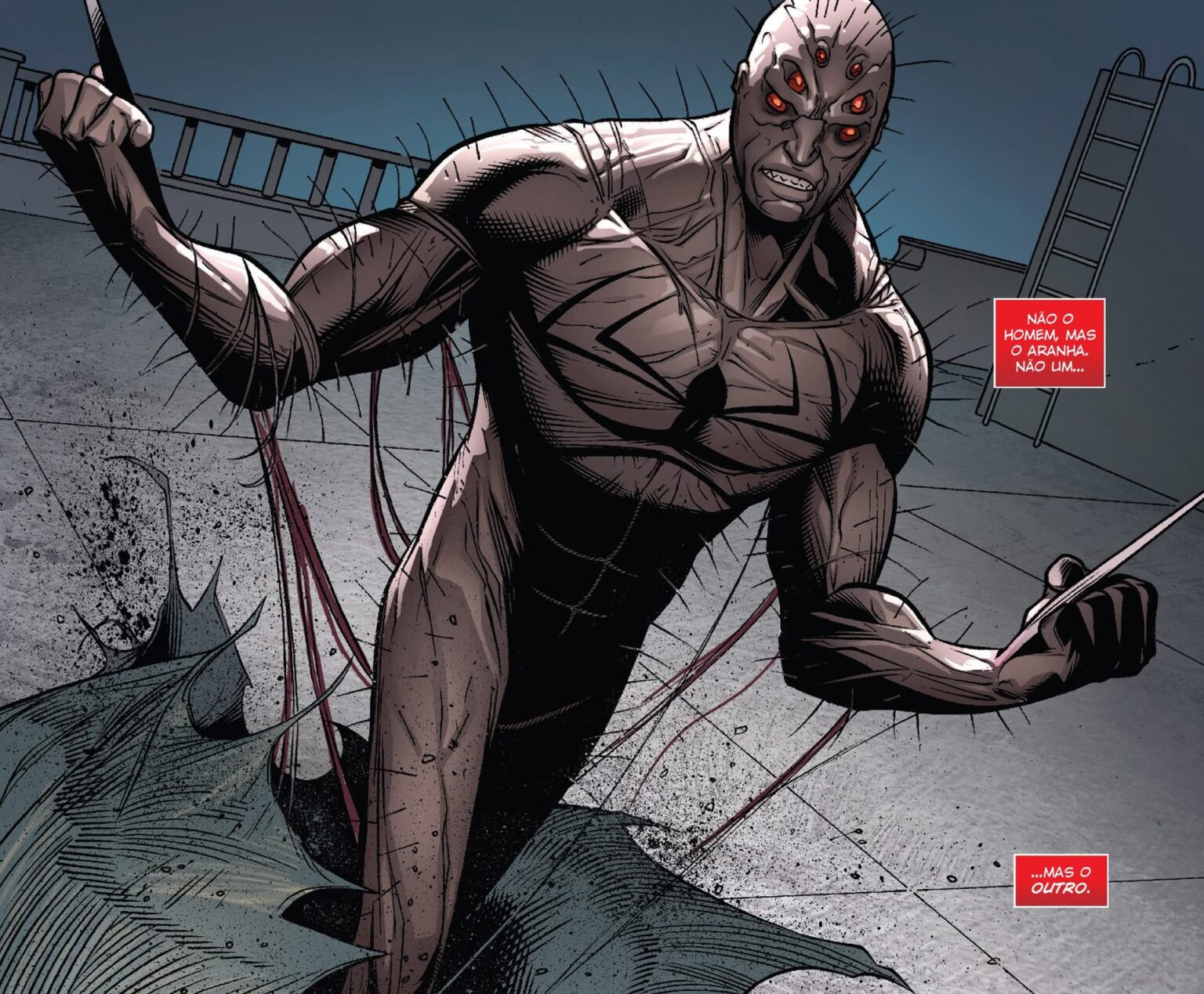 Kaine Parker nos quadrinhos (Reprodução)