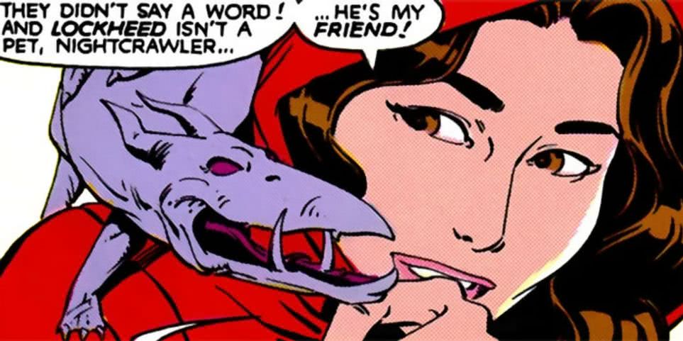 5 membros dos X-Men que não são mutantes, e todo fã precisa saber 5 Lockheed nos quadrinhos da Marvel (Reprodução)