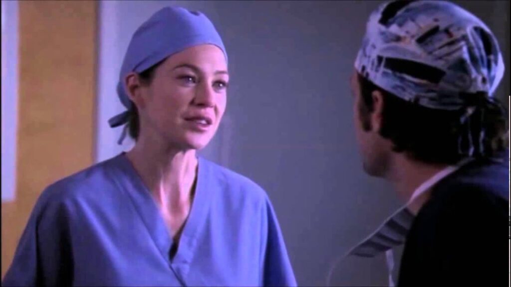 Grey’s Anatomy| série pode ser renovada para 19ª temporada Meredith (Ellen Pompeo) e Derek (Patrick Dempsey) em Grey's Anatomy (Reprodução)