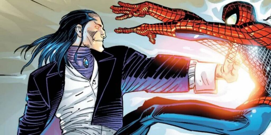 Morlun e Homem-Aranha nos quadrinhos da Marvel (Reprodução)