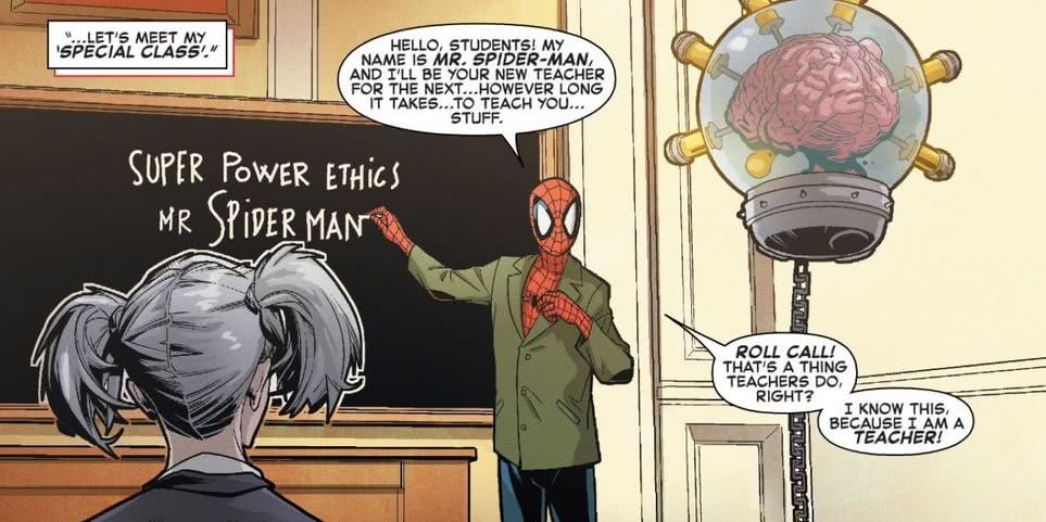 5 membros dos X-Men que não são mutantes, e todo fã precisa saber 3 Professor Homem-Aranha nos quadrinhos da Marvel (Reprodução)