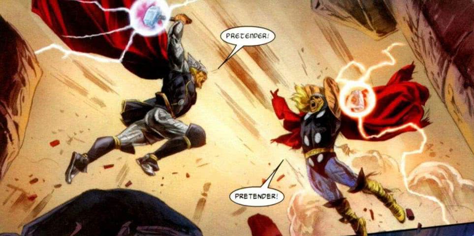 O Thor e o Superman já foram a mesma pessoa; veja variantes do Deus do Trovão 4 Ragnarok nos quadrinhos da Marvel (Reprodução)