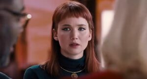Não Olhe para Cima 8 Jennifer Lawrence em Não Olhe Para Cima (Reprodução)