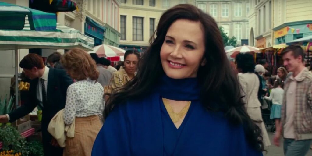 Lynda Carter acredita que só os fãs farão Mulher-Maravilha 3 acontecer Lynda Carter em cena pós-créditos de Mulher Maravilha: 1984 (Reprodução)