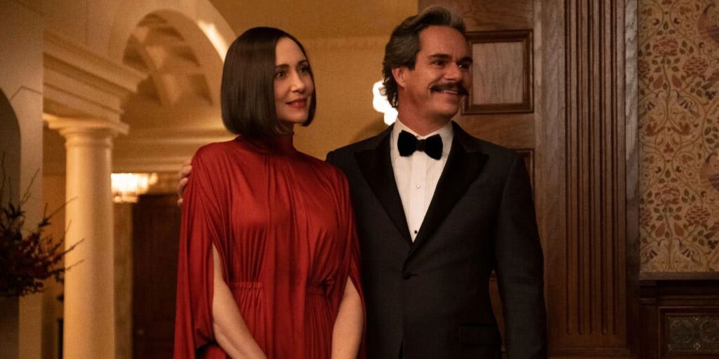 Vera Farmiga and Tony Dalton in Hawkeye