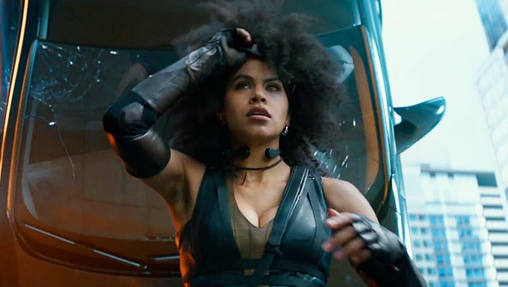 Estrela de Deadpool está disposta a ter seu próprio filme na Marvel deadpool 2 domino zazie beetz fox