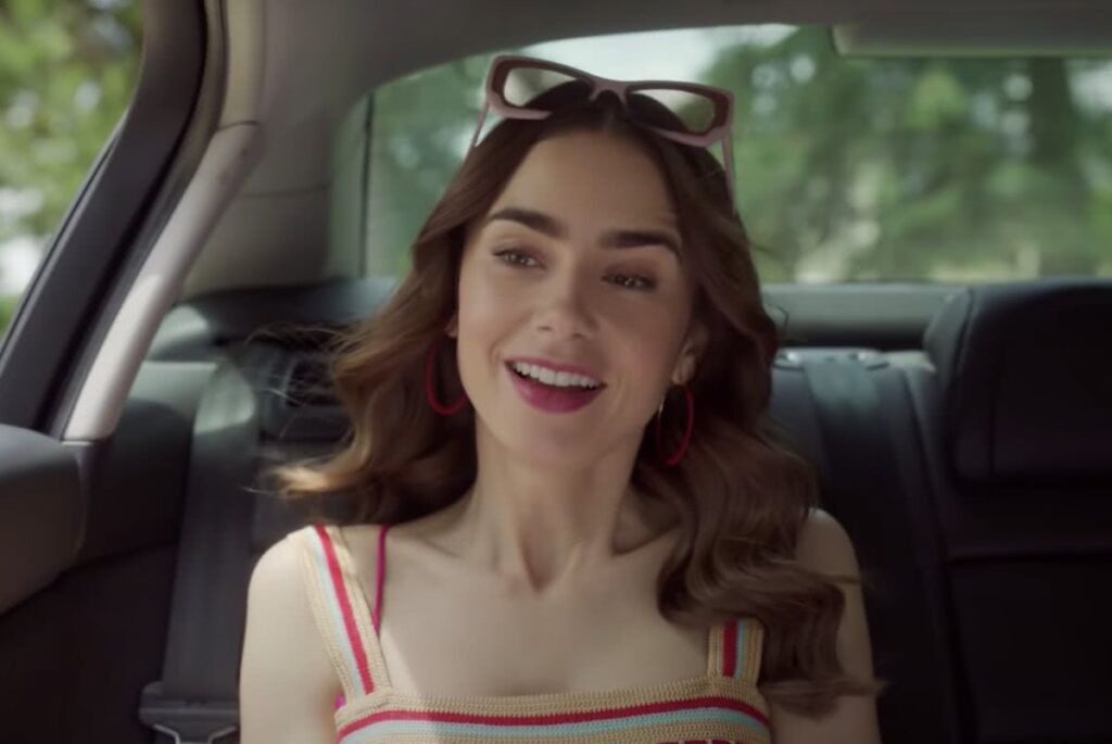 Netflix divulga trailer da segunda temporada de Emily em Paris Cena de Emily em Paris (Reprodução / Netflix)