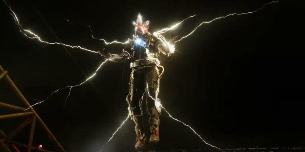 Jamie Foxx reage ao novo trailer de Homem-Aranha: Sem Volta para Casa Jamie Foxx como Electro em Homem-Aranha: Sem Volta para Casa (Reprodução / Marvel)
