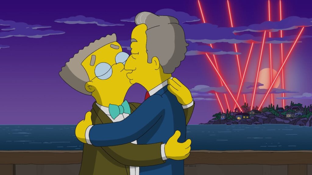 Escritor de Os Simpsons celebra romance de Smithers simpsons smithers love