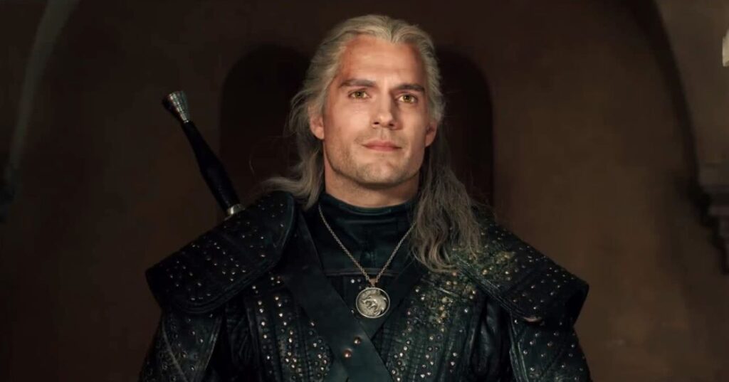 Henry Cavill como Geralt de Rivia em The Witcher (Reprodução / Netflix)