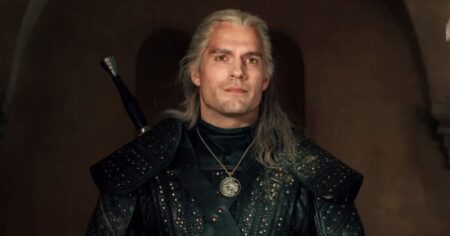 Henry Cavill como Geralt de Rivia em The Witcher (Reprodução / Netflix)