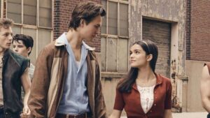 Ansel Elgort e Rachel Zegler em Amor Sublime Amor Divulgacao