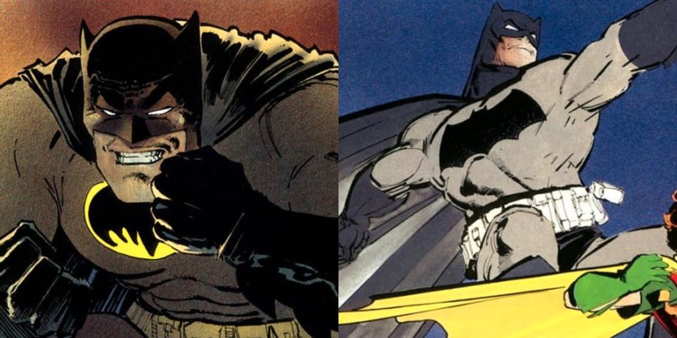 Batman | Quais são os trajes que mais se destacam nos quadrinhos? 3 Batman The Dark Knight Returns (Reprodução)