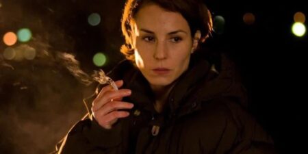 Noomi Rapace em Beyond (Reprodução)
