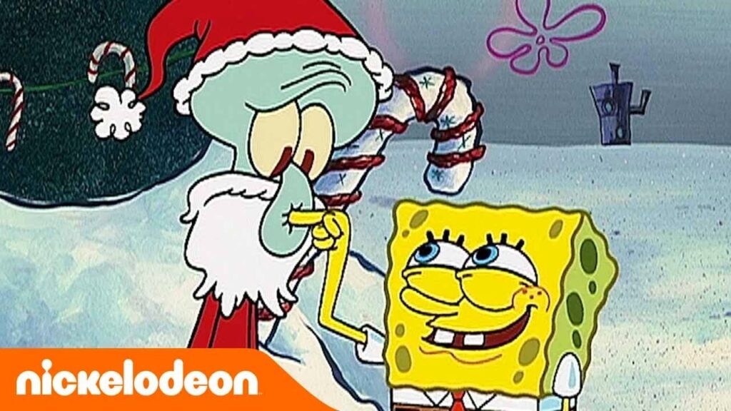 3 episódios de Natal do Bob Esponja para os fãs relembrarem Bob Esponja e Lula Molusco em Bob Esponja Calça Quadrada (Reprodução)