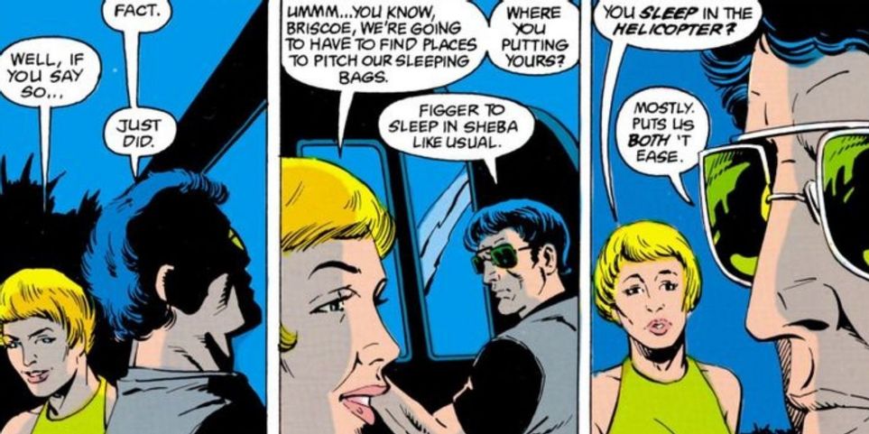 Briscoe nos quadrinhos da DC (Reprodução)