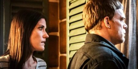 Debra (Jennifer Carpenter) e Dexter (Michael C. Hall) em Dexter: O Novo Sangue (Reprodução)