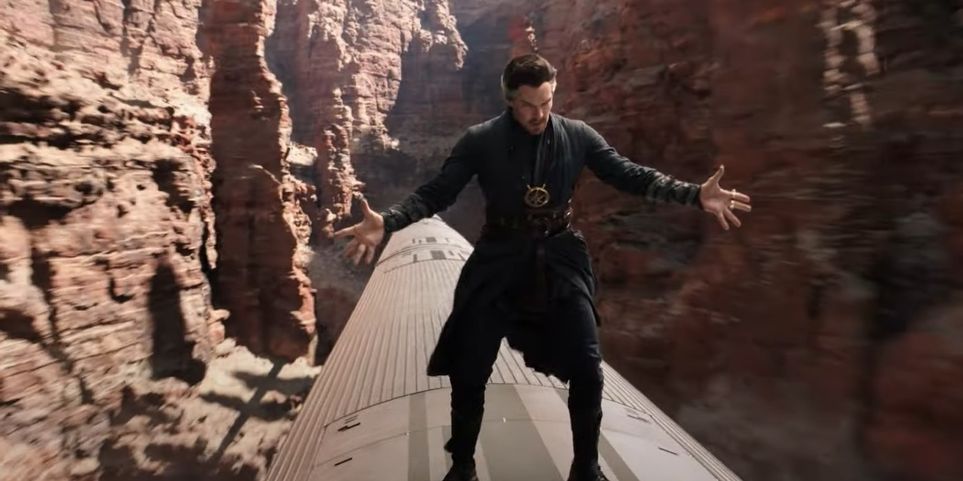 As melhores cenas de ação na Fase 4 da Marvel 2 Doutor Estranho Benedict Cumberbatch em Homem Aranha Sem Volta Para Casa Reproducao