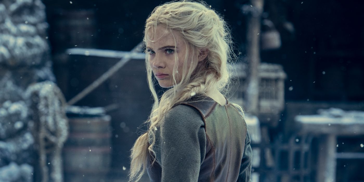 Ciri (Freya Allan) em The Witcher (Reprodução / Netflix)