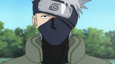 Kakashi em Naruto (Reprodução)