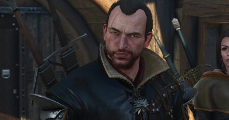 Lambert no game The Witcher Reproducao