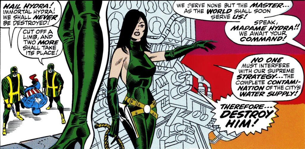 4 vilões da Marvel Comics que os fãs precisam conhecer Madame Hidra nos quadrinhos da Marvel (reprodução)
