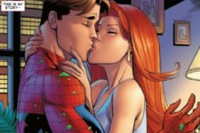 Mary Jane e Homem-Aranha nos quadrinhos da Marvel (Reprodução)