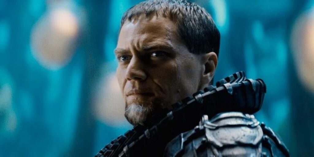 Michael Shannon voltará como Zod no filme The Flash Michael Shannon como Gereral Zod em O Homem de Aço (Reprodução)