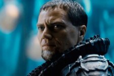 Michael Shannon como Gereral Zod em O Homem de Aço (Reprodução)