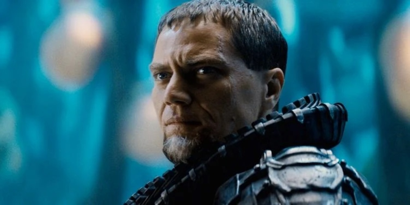 Michael Shannon como Gereral Zod em O Homem de Aço (Reprodução)