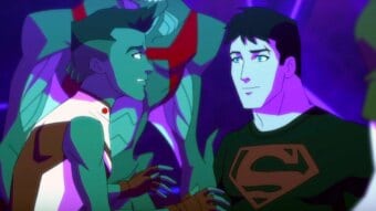 Mutano e Superboy em Young Justice (Reprodução)