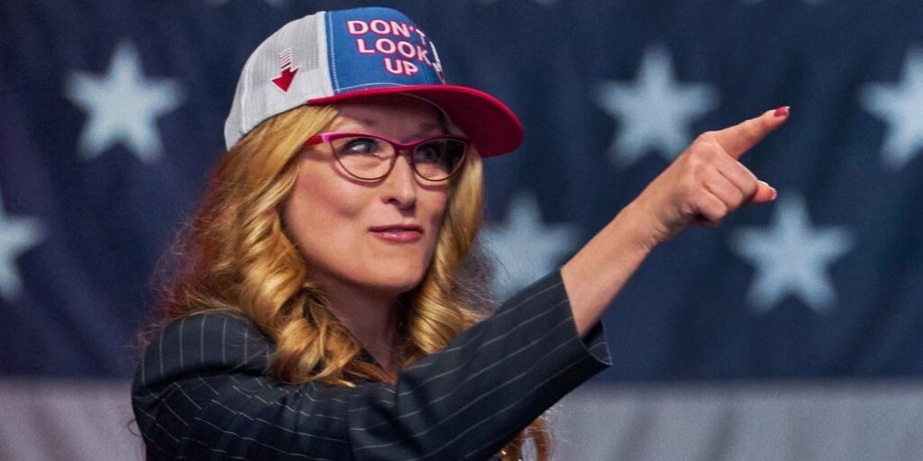 Orlean (Meryl Streep) em Não Olhe Para Cima
