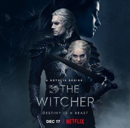 Poster da 2a temporada de The Witcher Divulgacao