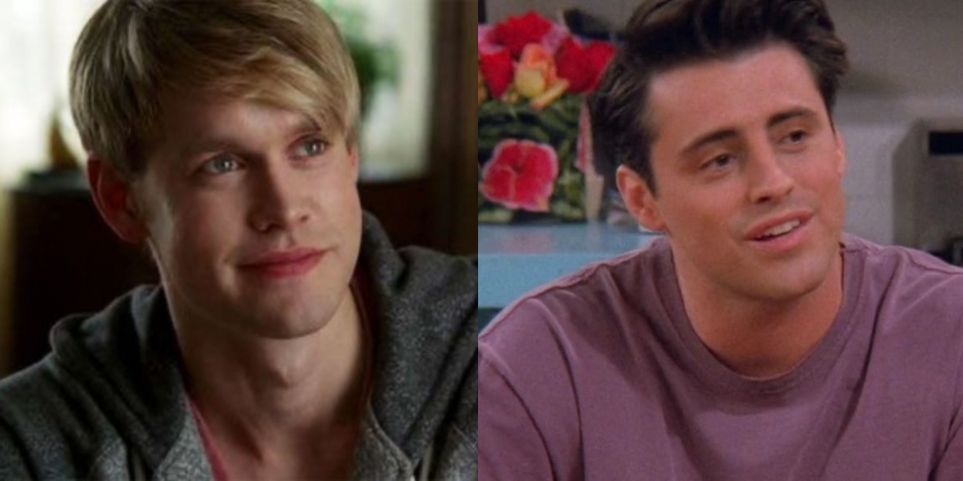 Glee e Friends | Quem seria quem em um crossover 3 Sam em Glee e Joey em Friends Montagem Reproducao