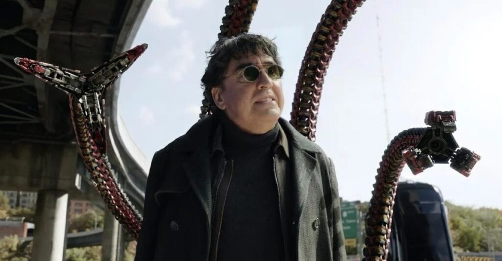 Clarim Diário divulga foto de procurado do Dr. Octopus Alfred Molina como Dr. Octopus em Homem-Aranha: Sem Volta para Casa (Reprodução / Marvel)