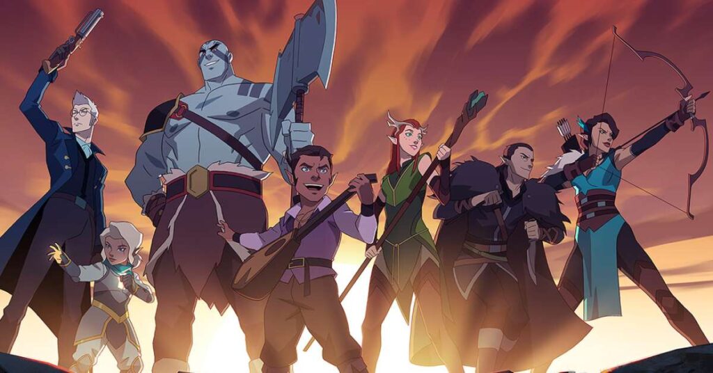 The Legend of Vox Machina tem estreia antecipada e ganha novo trailer Membros da Vox Machina em The Legend of Vox Machina (Reprodução / Prime Video)