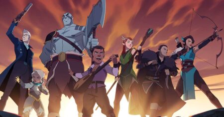 Membros da Vox Machina em The Legend of Vox Machina (Reprodução / Prime Video)
