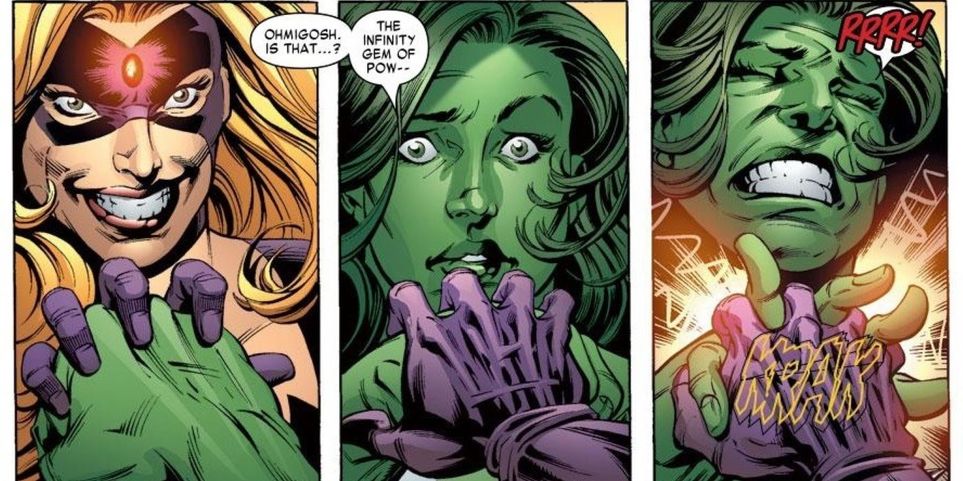 Conheça Titania, a vilã de She-Hulk que já foi vencida por Jane Foster 2 Titania vs. She-Hulk nos quadrinhos (Reprodução)