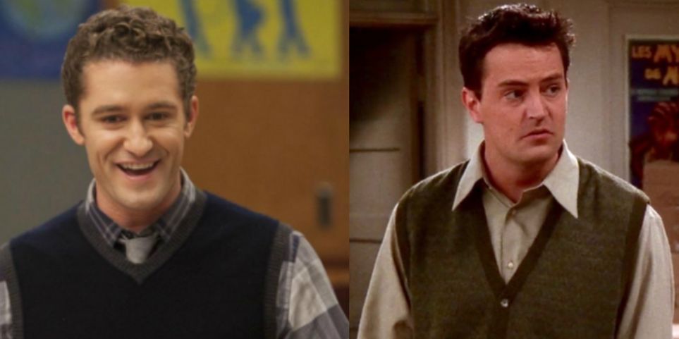 Glee e Friends | Quem seria quem em um crossover 4 Will em Glee e Chandler em Friends (Montagem Reprodução)
