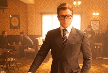 Taron Egerton como Eggsy em Kingsman: O Círculo Dourado (Divulgação)