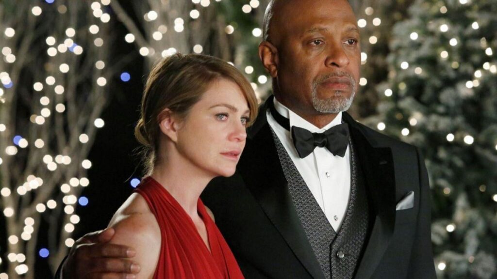 Richard Webber (James Pickens Jr.) e Meredith Grey (Ellen Pompeo)