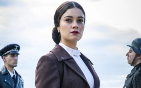 Aracy (Sophie Charlotte) na minissérie Passaporte para Liberdade (Divulgação)