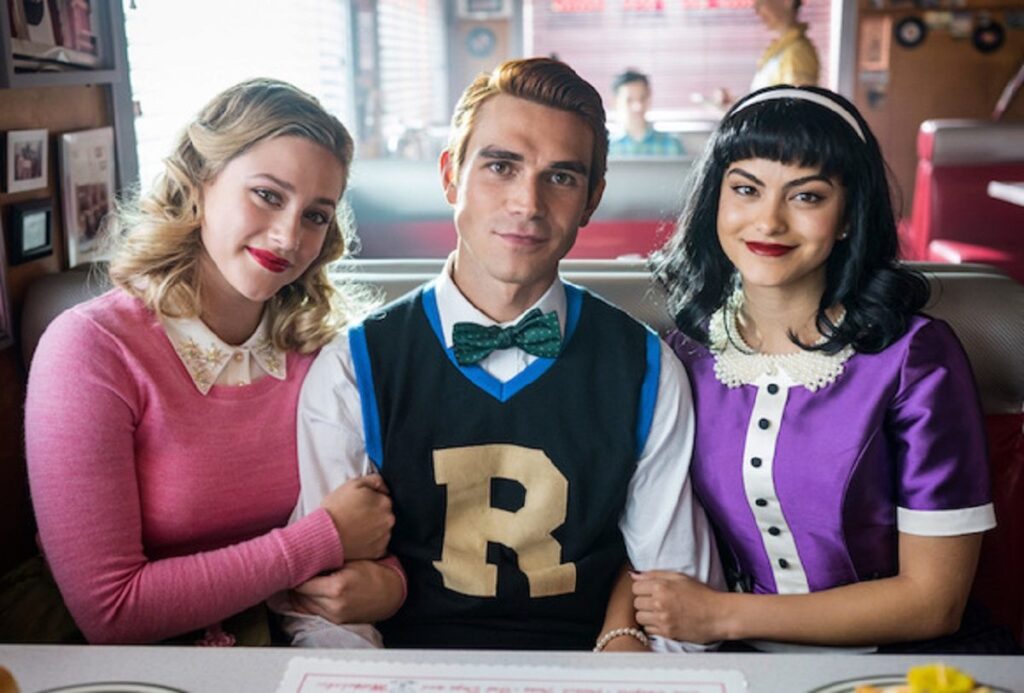 Elenco de Riverdale no 100º episódio da série (Divulgação/CW)