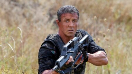 Sylvester Stallone em Os Mercenários (Reprodução)