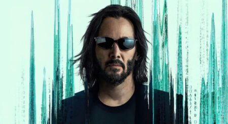 Estrela de Matrix se derrete por Keanu Reeves, considerado um dos homens mais influentes do mundo Kenau Reeves em Matrix: Resurrections (Reprodução)