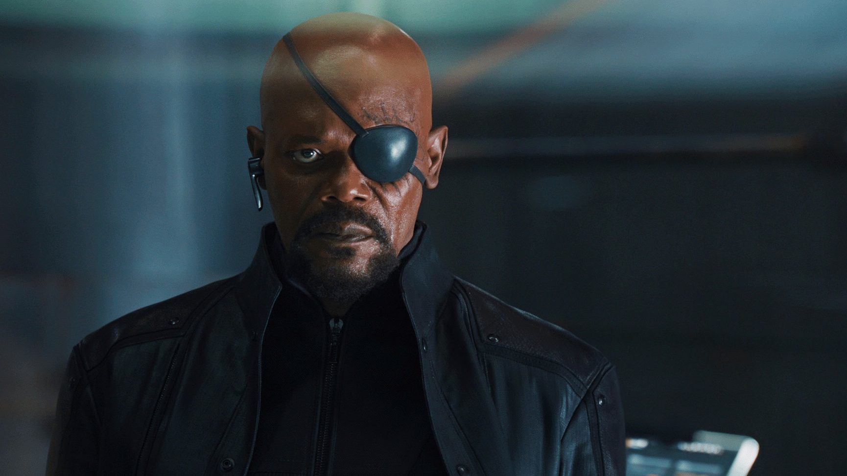Samuel L. Jackson como Nick Fury (Reprodução / Marvel)