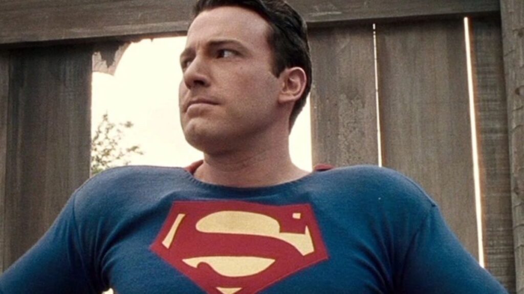 Diretor ‘brigou’ para ter Ben Affleck em filme cancelado do Superman Ben Affleck como Superman em cena de Hollywoodland (Reprodução)