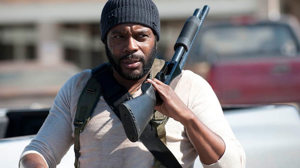 Ator defende morte considerada idiota em The Walking Dead Chad Coleman como Tyreese Williams em The Walking Dead Reproducao