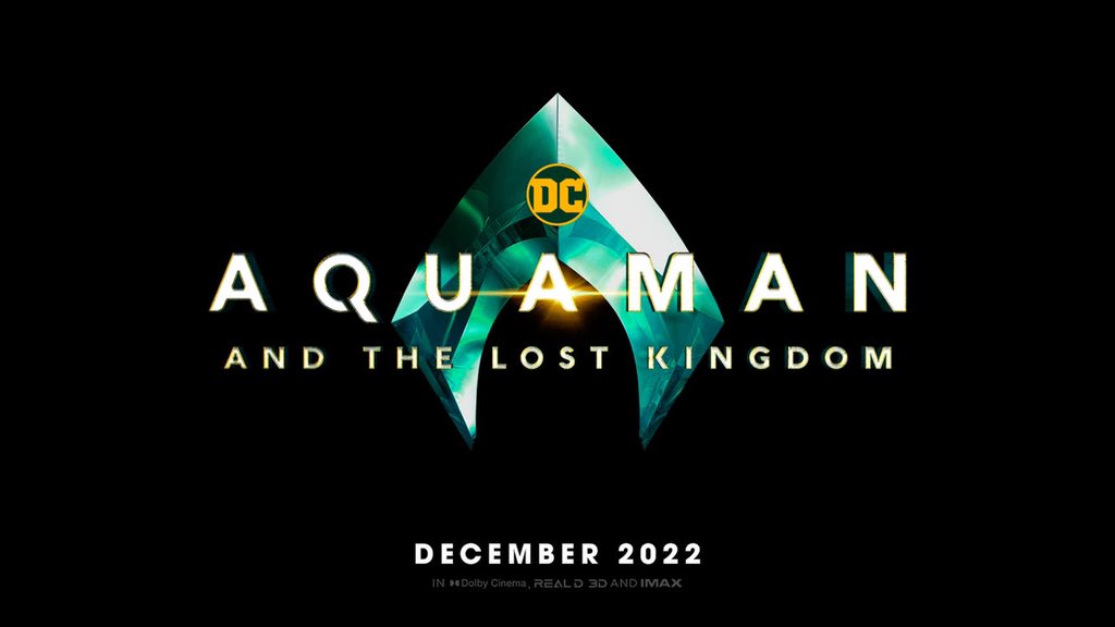 Logotipo de Aquaman e o Reino Perdido (Reprodução)