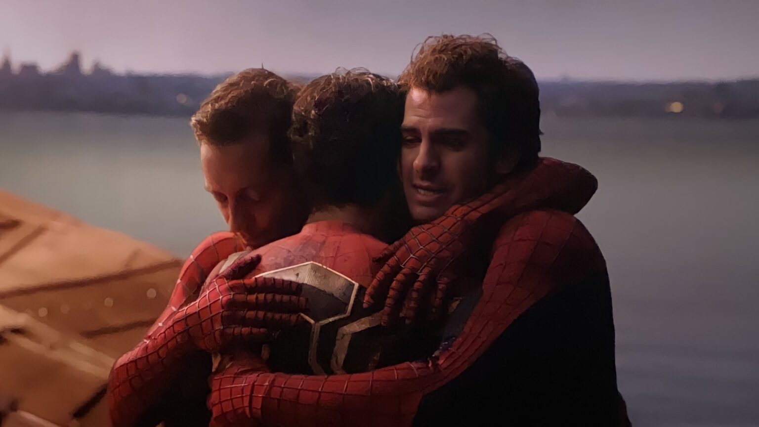 Tobey Maguire Andrew Garfield e Tom Holland